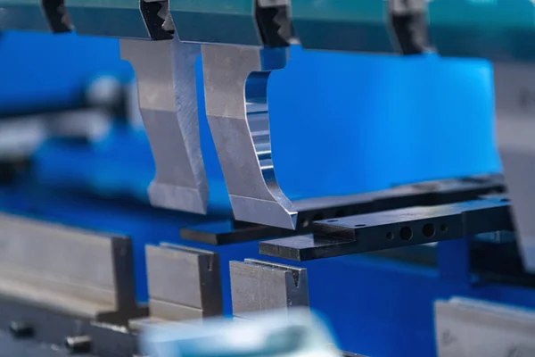 Metal Press Brake Servo Bending Machine — стокове фото