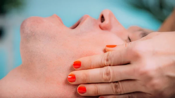 Jaw Realignment Massage Therapy — Φωτογραφία Αρχείου
