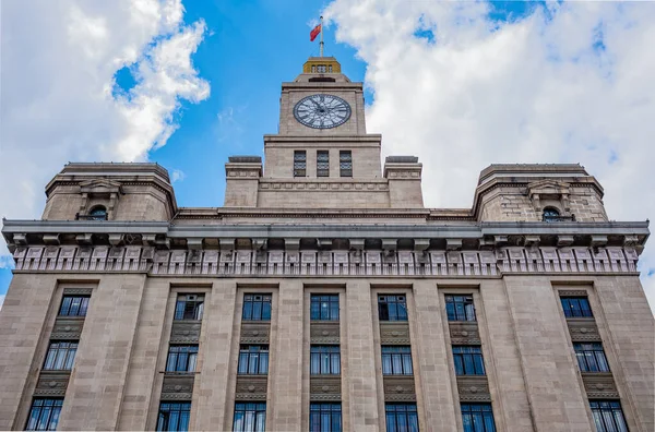 Shanghai China Custom House Building Bud Promenade — Stock Photo, Image