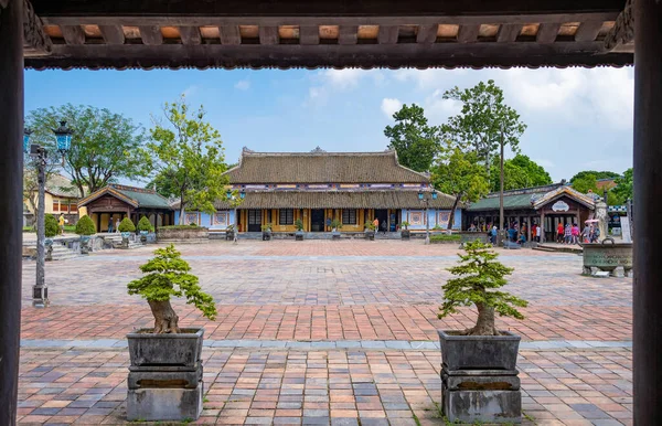 Hue Vietnam November 2019 Imperial Citadel Θέα Του Mandarin House — Φωτογραφία Αρχείου