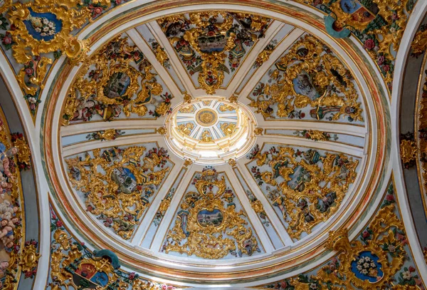 Burgos Spain June 2018 Διακοσμημένη Οροφή Του Κυρίως Σκευοφυλάκιου Του — Φωτογραφία Αρχείου