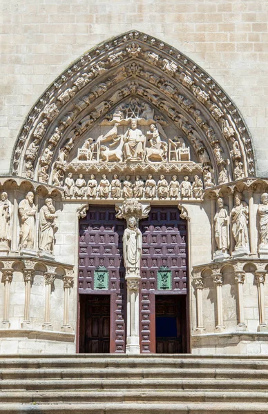 Hiszpania Burgos Katedra Najświętszej Marii Panny — Zdjęcie stockowe