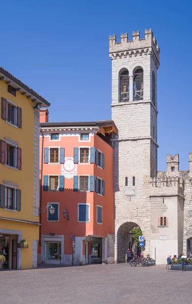 Riva Del Garda Itálie Března 2022 Pohled Bránu San Michele — Stock fotografie