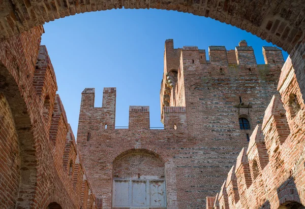 Montagnana Italien Mars 2022 Legnago Porten Även Känd Som Torre — Stockfoto