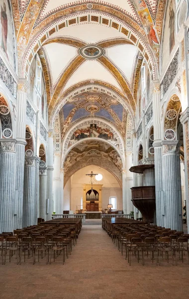 Bobbio Italien Maj 2018 Vågen Klostret San Colombano — Stockfoto