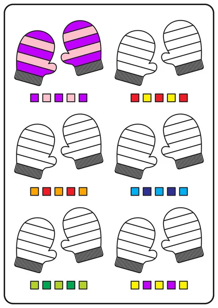 Páginas Colorir Instrucionais Jogos Educativos Para Crianças Planilhas  Atividades Pré imagem vetorial de Adpragus© 564040956