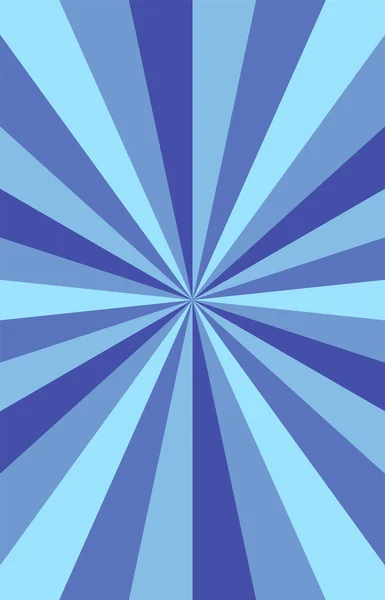 Fond Explosion Abstrait Couleur Bleu Dégradé Effet Éblouissement Vertical Modèle — Image vectorielle