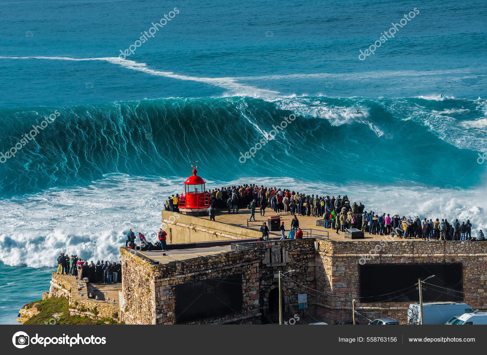 Big Waves Nazare Portugal Waves Atlantic Ocean Portugal Waves Surfing
