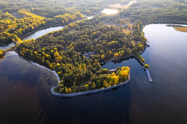 Ukrayna 'daki tebeşir ocağının yüksekliğinden bak..