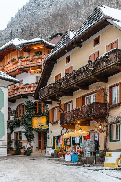 Shallstatt köyünün rahat sokakları