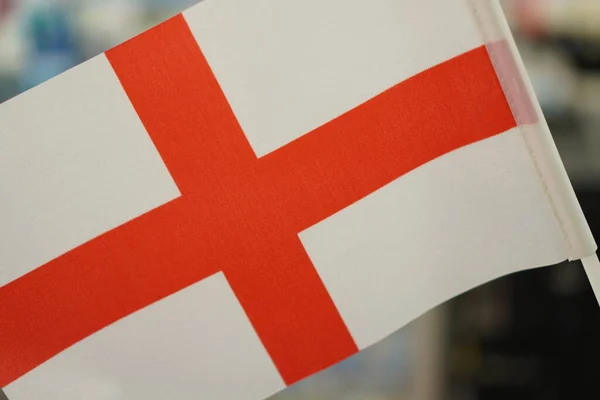 An image showing the  flag of England, God Save the King.