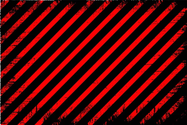 Fondo Rojo Franja Advertencia Con Grunge Abstracto Fondo Franja Precaución — Vector de stock