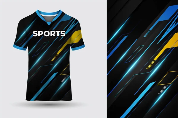 Premium Futbol Formaları Tasarım Vektörü Shirt Spor Tasarımı Arka Plan — Stok Vektör