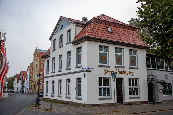 Hameln Dolna Saksonia Niemcy 2021 Papa Hemingway Bar Restauracja Hameln — Zdjęcie stockowe