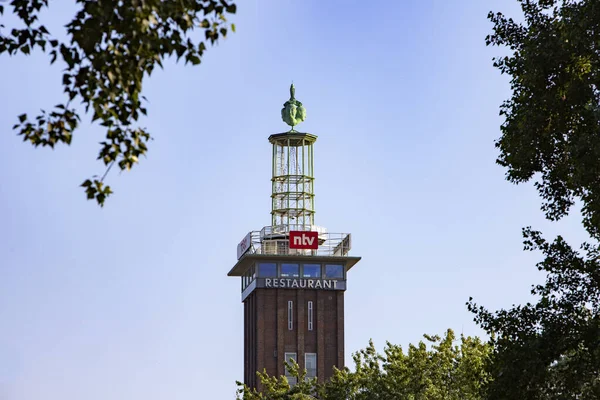 Kolonia Nrw Niemcy 2021 Wieża Dawnych Terenów Targowych Kolonii Obecnie — Zdjęcie stockowe