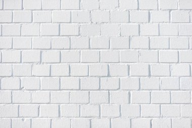 Arkaplan olarak beyaz tuğla duvar