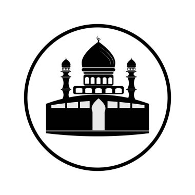 İslam logosu, Cami vektör şablonu