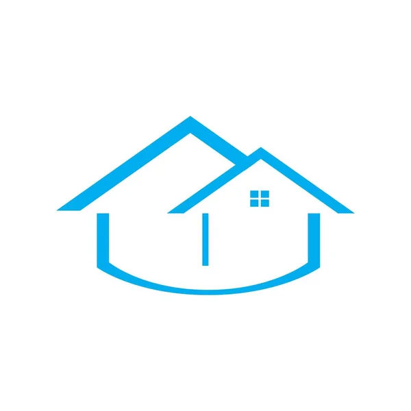 House Logo Icon Vektor Design Template — Stock vektor