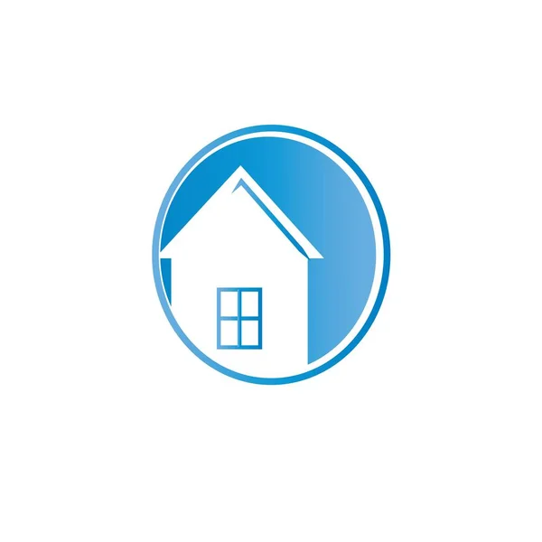 House Logo Icon Vektor Design Template — Stock vektor