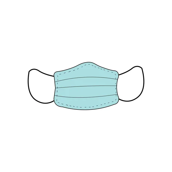 Mask Healty Icon Design — Vector de stock