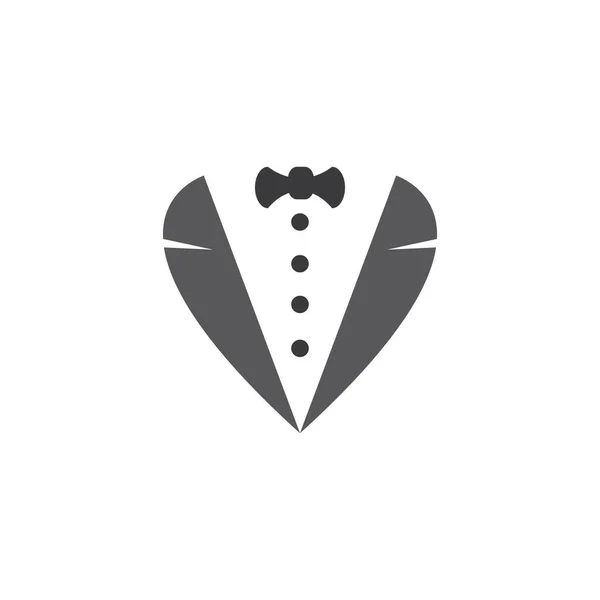 Шаблон Векторного Логотипа Tuxedo — стоковый вектор