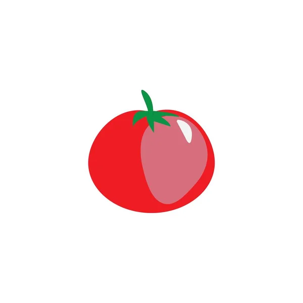 Tomato Logo Icon Vector Design Templat — Διανυσματικό Αρχείο
