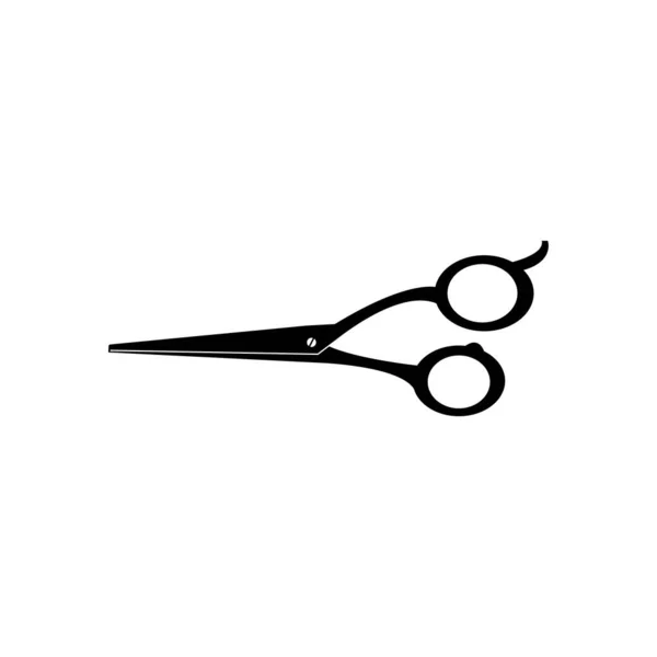 Scissor Logo Design Template — Vettoriale Stock