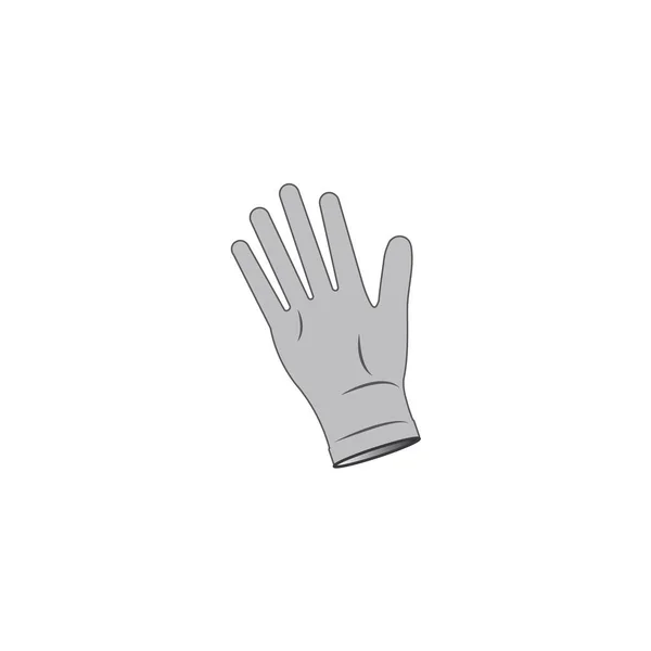 Gloves Logo Icon Vector Design Template — Stock Vector