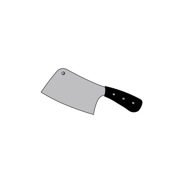 Knife Logo Icon Design Template — Vector de stock