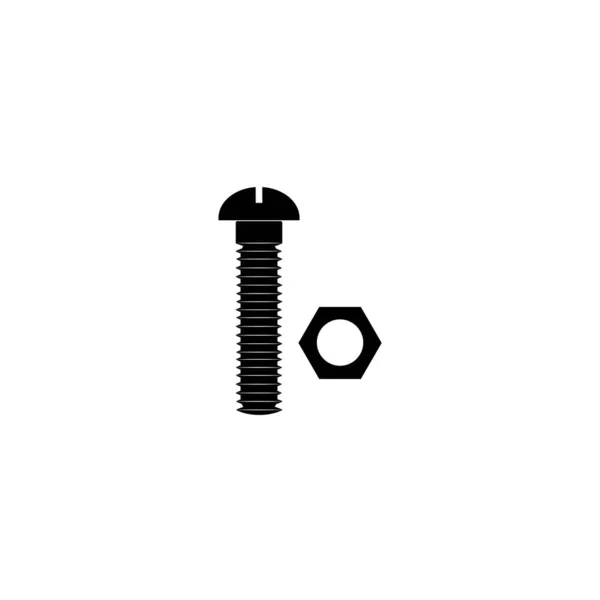 Bolt Icon Logo Vector Design Template — Stok Vektör