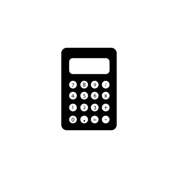 Calculator Logo Icon Vector — стоковый вектор