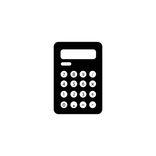 Calculator Logo Icon Vector — стоковый вектор