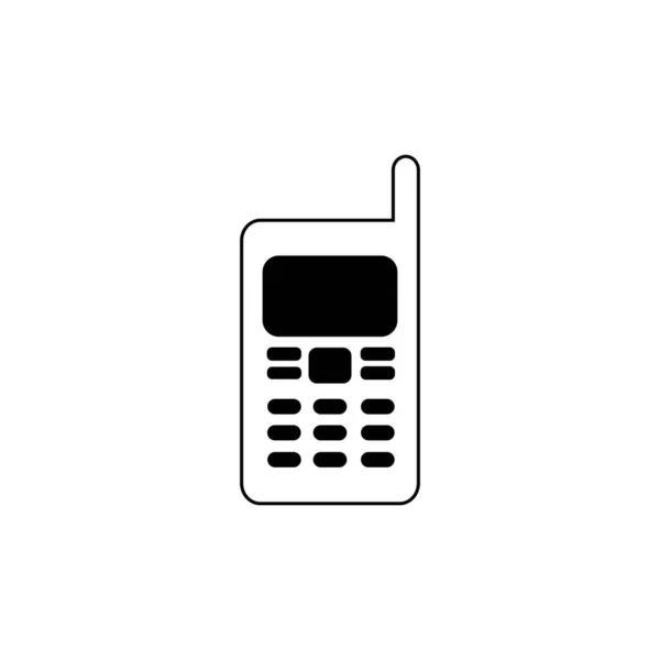 Hand Phone Logo Icon Vector Design Template — Image vectorielle