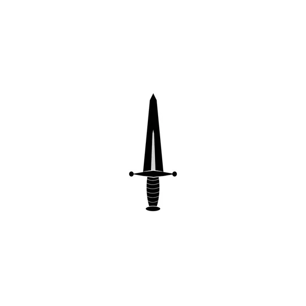 Sword Icon Logo Vector Design Template — Stock vektor