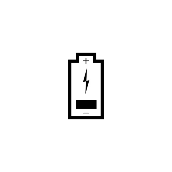 Bateria Energia Logotipo Ícone Vetor Modelo Design — Vetor de Stock
