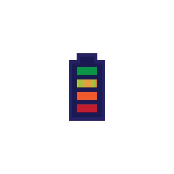 Power Battery Logo Icon Vector Design Template — 스톡 벡터