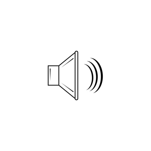 Speaker Logo Icon Vector — Image vectorielle