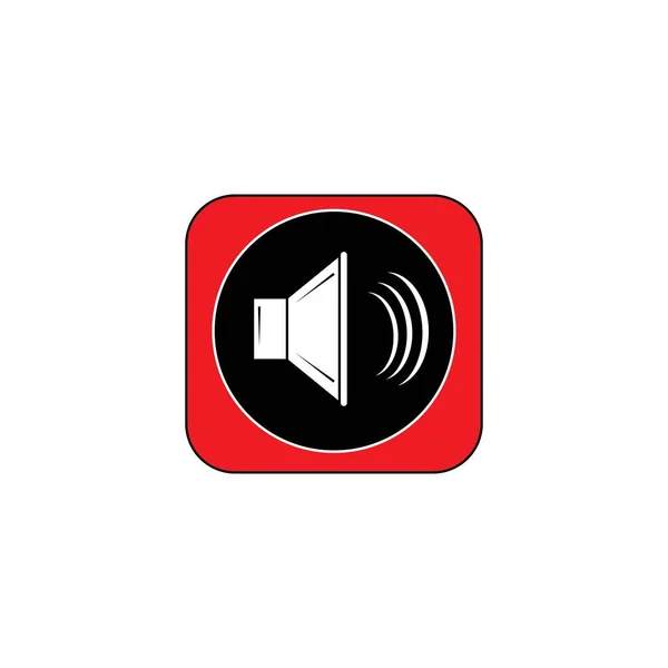 Speaker Logo Icon Vector — Image vectorielle