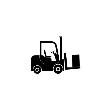 Forklift logo tasarım şablonu