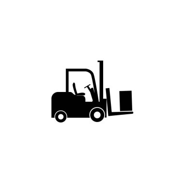Forklift logo tasarım şablonu