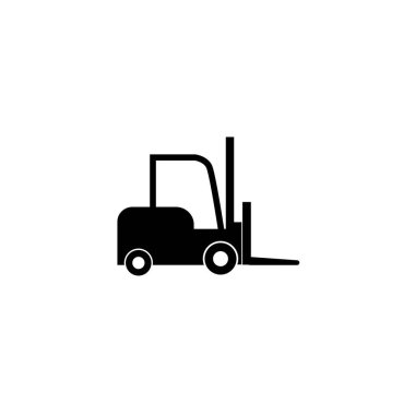 Forklift logo tasarım şablonu