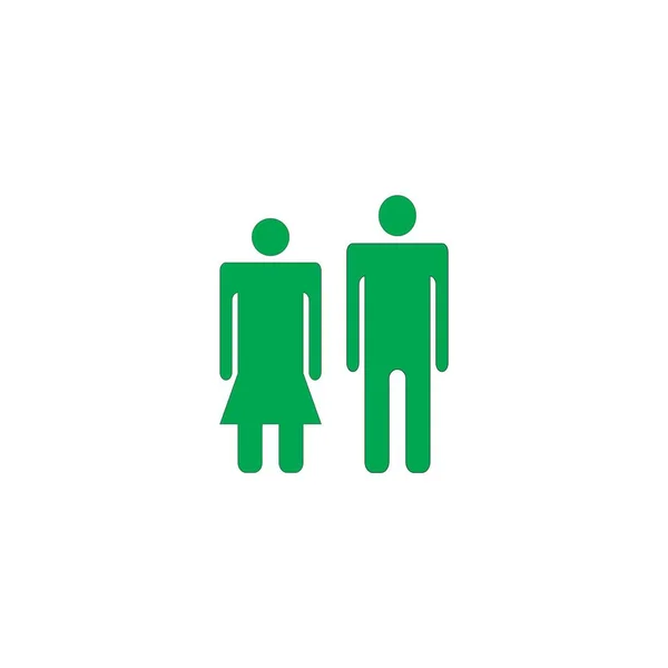 Άνθρωποι Λογότυπο Εικονίδιο Διάνυσμα Πρότυπο Σχεδιασμού — Διανυσματικό Αρχείο
