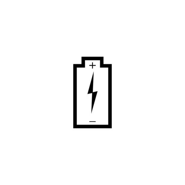 Power Battery Logo Icon Vector Design Template — Stockvektor