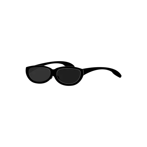 Gafas Icono Logotipo Vector Diseño Plantilla — Vector de stock