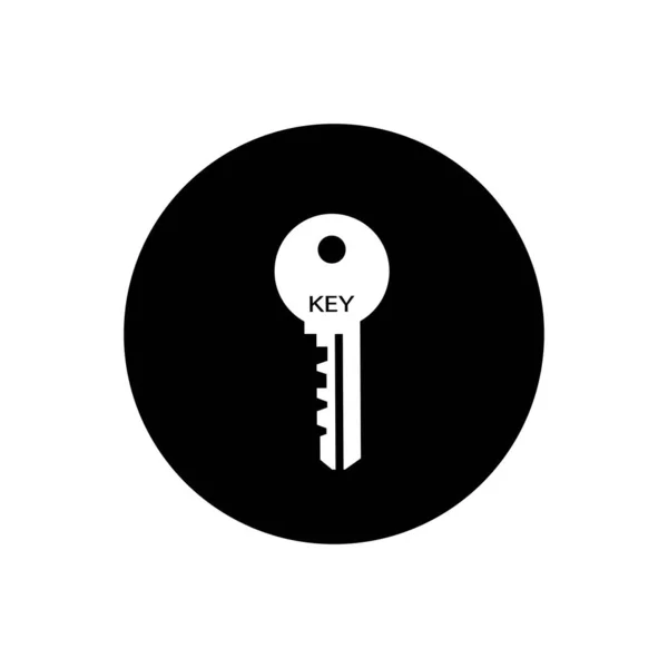 Key Logo Icon Vector Design Template — стоковый вектор