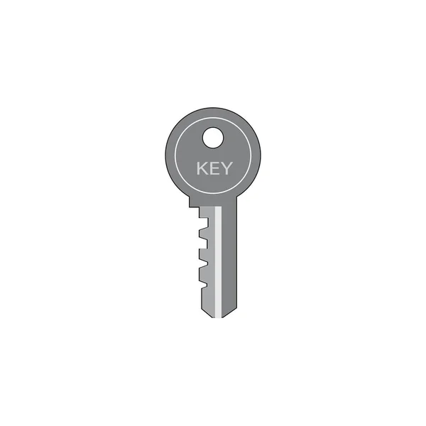 Key Logo Icon Vector Design Template — Vettoriale Stock