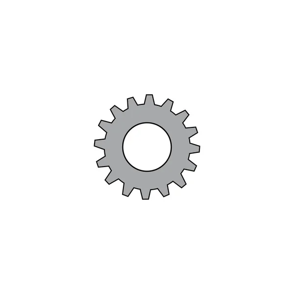 Gear Icon Logo Vector Design Template — Stockový vektor