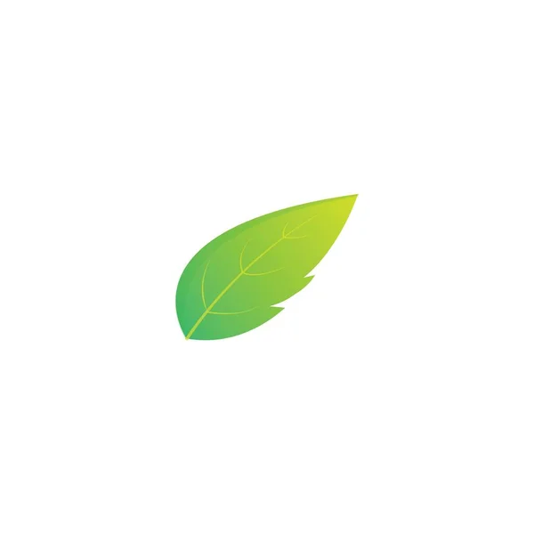 Leaf Logo Icon Vector Design Template — Vector de stock
