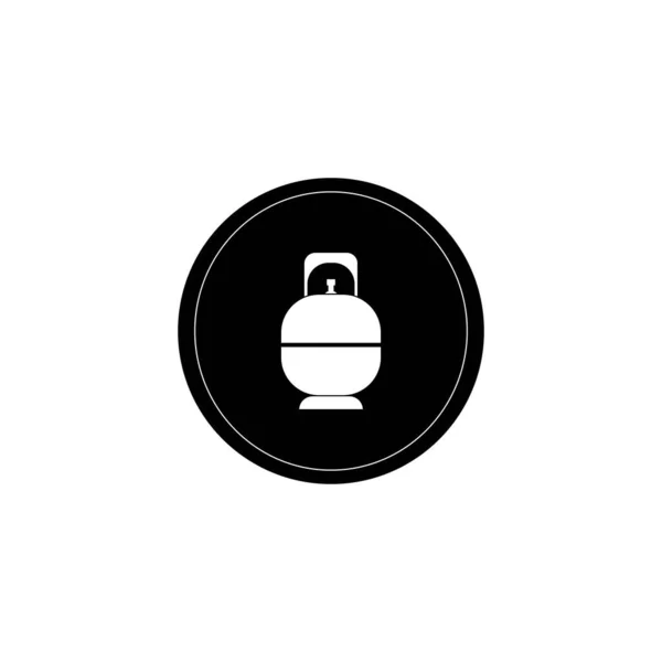 Lpg Gas Cylinders Icon Logo Vector Design Template — Image vectorielle