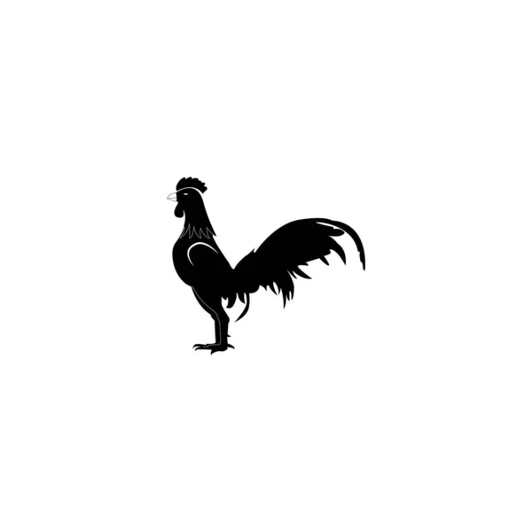 Chicken Logo Icon Vector Design Template — Image vectorielle